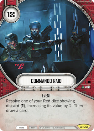 Commando Raid (AWK) Uncommon Star Wars Destiny Fantasy Flight Games