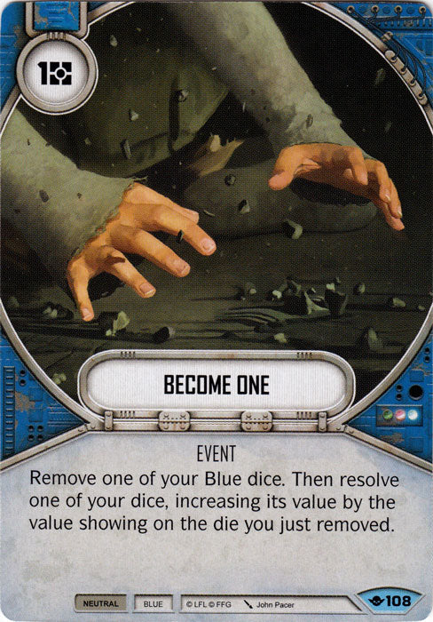 Become One (WOTF) Common Star Wars Destiny Fantasy Flight Games