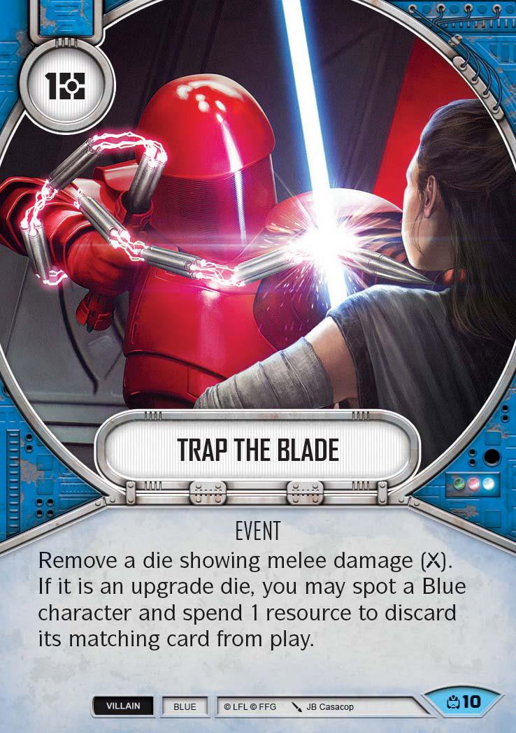 Trap The Blade (CM) Common Star Wars Destiny Fantasy Flight Games
