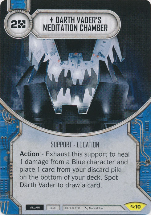 Darth Vader's Meditation Chamber (ATG) Uncommon Star Wars Destiny Fantasy Flight Games