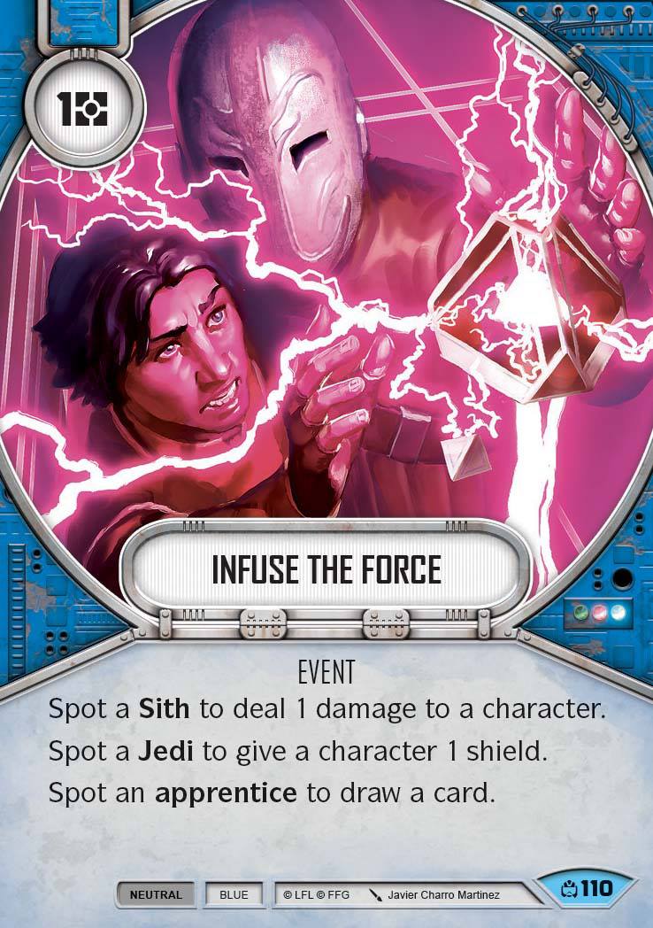 Infuse The Force (CM) Common Star Wars Destiny Fantasy Flight Games