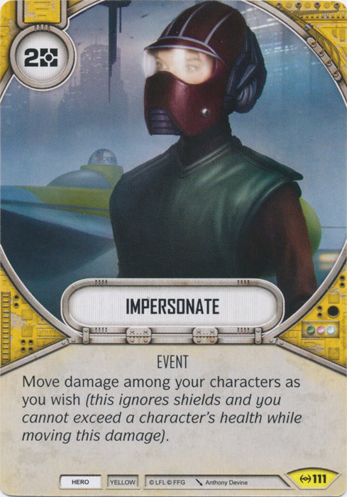 Impersonate (EAW) Uncommon Star Wars Destiny Fantasy Flight Games