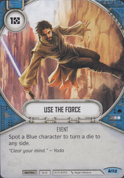 Use The Force (CONV) Common Star Wars Destiny Fantasy Flight Games