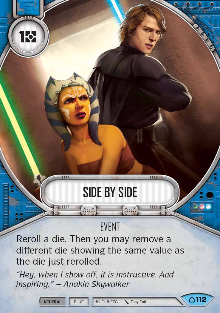 Side By Side (CM) Common Star Wars Destiny Fantasy Flight Games