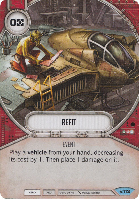Refit (LEG) Common Star Wars Destiny Fantasy Flight Games