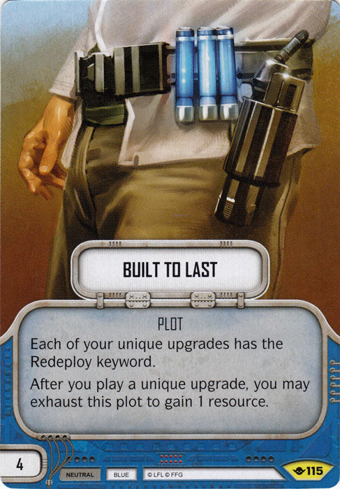 Built to Last (WotF) Uncommon Star Wars Destiny Fantasy Flight Games