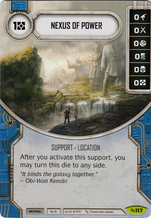Nexus Of Power (ATG) Rare Star Wars Destiny Fantasy Flight Games