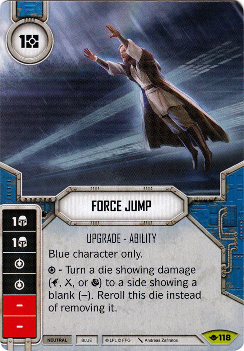 Force Jump (WotF) Rare Star Wars Destiny Fantasy Flight Games