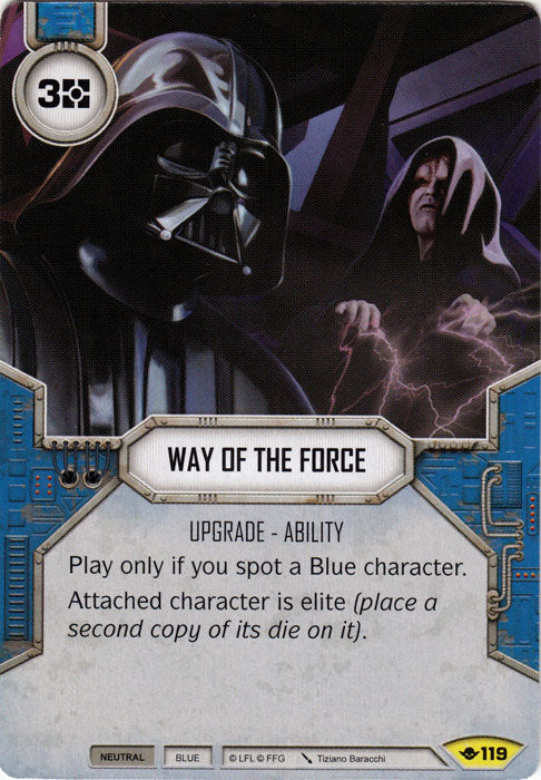 Way of the Force (WotF) Uncommon Star Wars Destiny Fantasy Flight Games