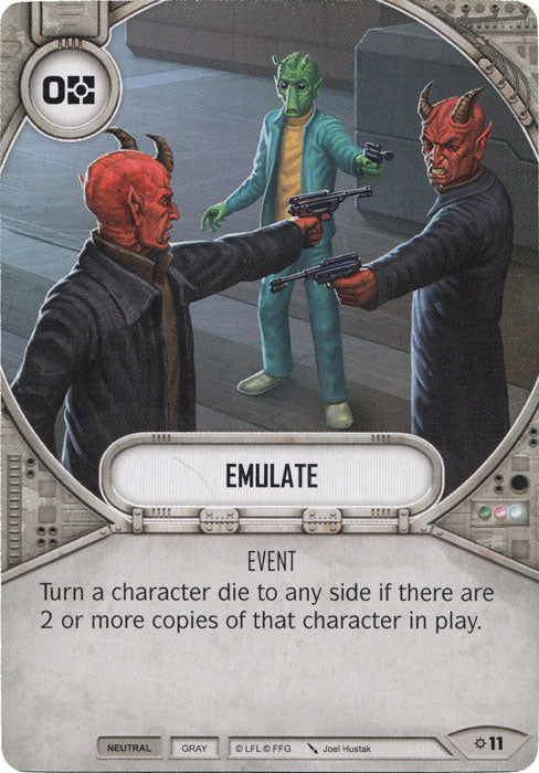 Emulate (Rivals) Starter Star Wars Destiny Fantasy Flight Games
