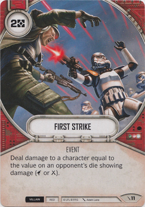 First Strike (2PG) Starter Star Wars Destiny Fantasy Flight Games