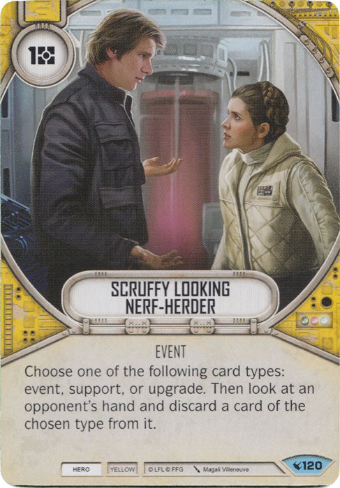 Scruffy Looking Nerf-Herder (LEG) Common Star Wars Destiny Fantasy Flight Games