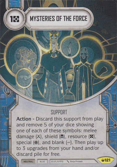 Mysteries Of The Force (SOH) Uncommon Star Wars Destiny Fantasy Flight Games