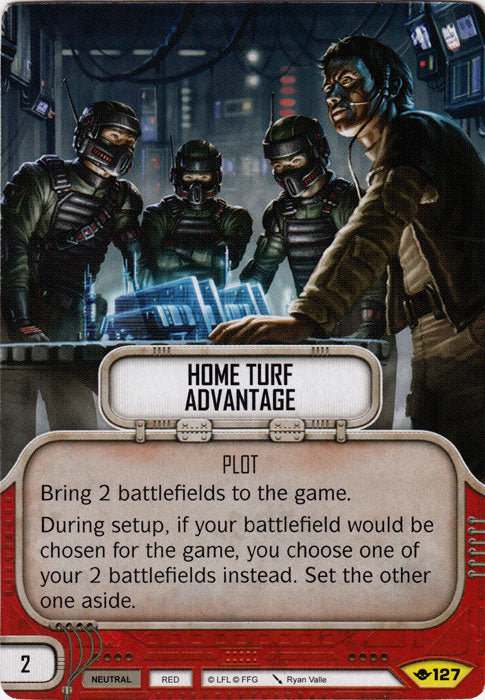 Home Turf Advantage (WotF) Uncommon Star Wars Destiny Fantasy Flight Games