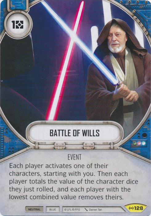 Battle of Wills (EAW) Uncommon Star Wars Destiny Fantasy Flight Games