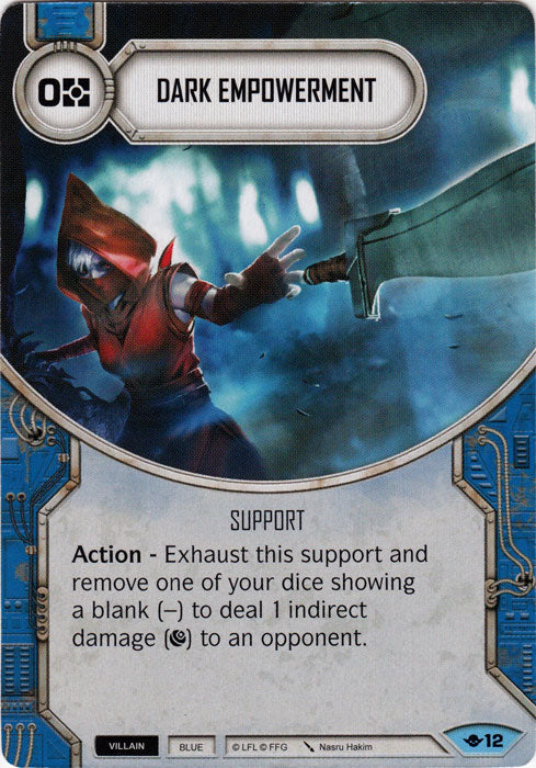 Dark Empowerment (WOTF) Common Star Wars Destiny Fantasy Flight Games
