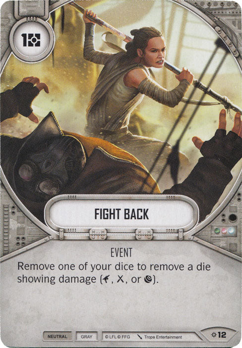 Fight Back (Rivals) Starter Star Wars Destiny Fantasy Flight Games