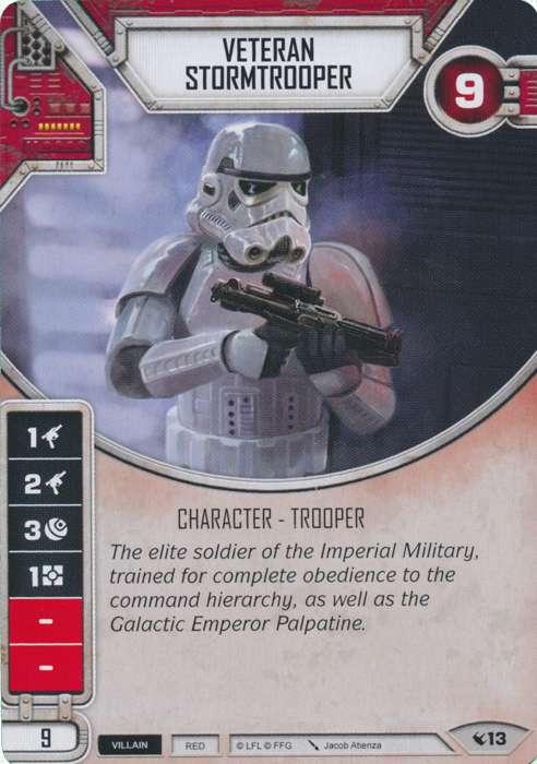 Veteran Stormtrooper (LEG) Starter Star Wars Destiny Fantasy Flight Games