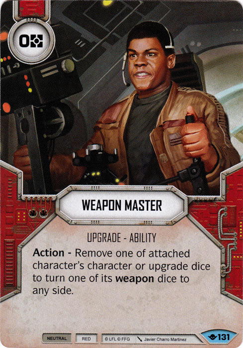 Weapon Master (WOTF) Common Star Wars Destiny Fantasy Flight Games