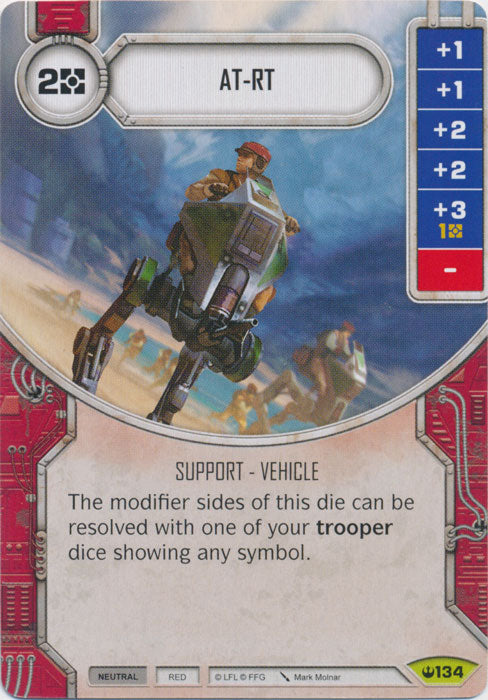 AT-RT (SOH) Rare Star Wars Destiny Fantasy Flight Games