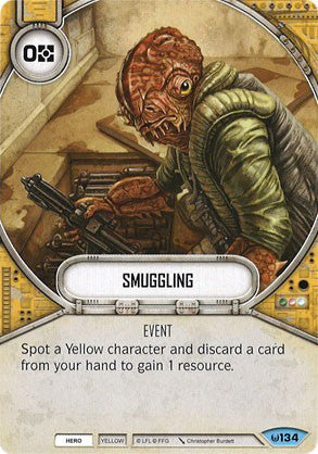 Smuggling (AWK) Common Star Wars Destiny Fantasy Flight Games
