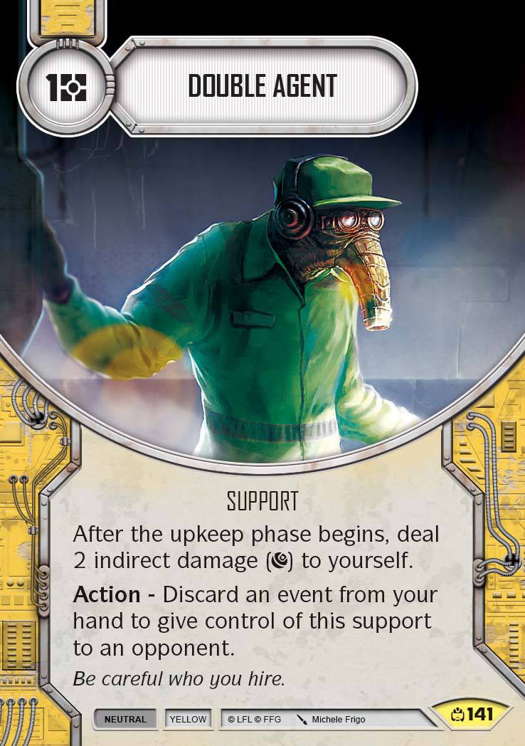 Double Agent (CM) Uncommon Star Wars Destiny Fantasy Flight Games