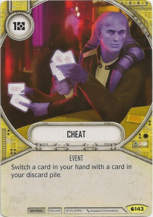 Cheat (SoR) Uncommon Star Wars Destiny Fantasy Flight Games