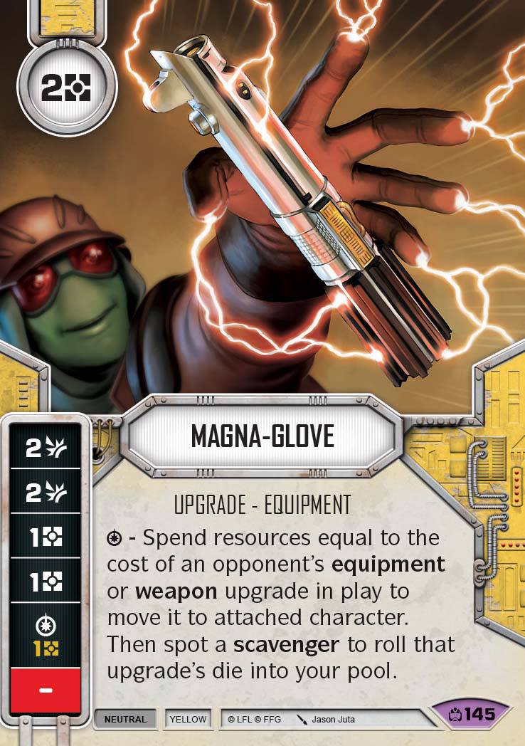 Magna-Glove (CM) Legendary Star Wars Destiny Fantasy Flight Games