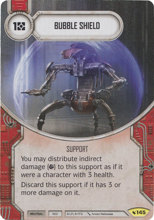 Bubble Shield (LEG) Uncommon Star Wars Destiny Fantasy Flight Games