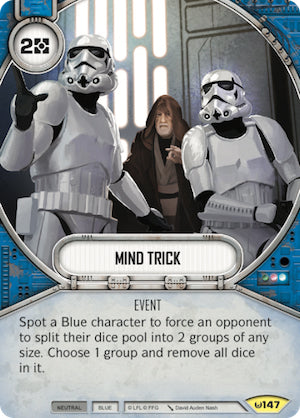 Mind Trick (AWK) Uncommon Star Wars Destiny Fantasy Flight Games