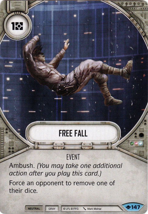 Free Fall (WOTF) Common Star Wars Destiny Fantasy Flight Games