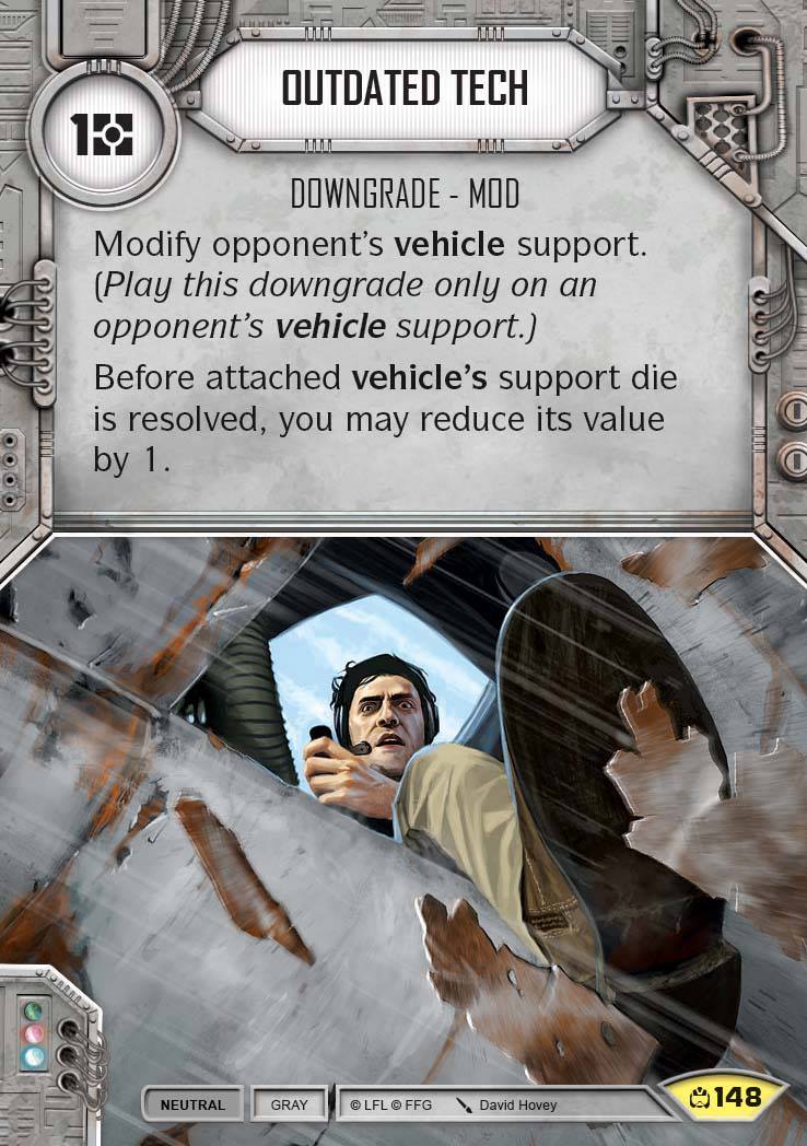 Outdated Tech (CM) Uncommon Star Wars Destiny Fantasy Flight Games