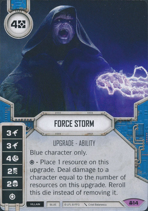 Force Storm (CONV) Legendary Star Wars Destiny Fantasy Flight Games