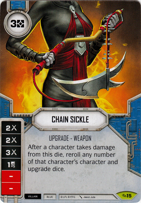 Chain Sickle (ATG) Rare Star Wars Destiny Fantasy Flight Games