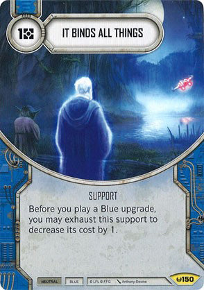 It Binds All Things (AWK) Uncommon Star Wars Destiny Fantasy Flight Games