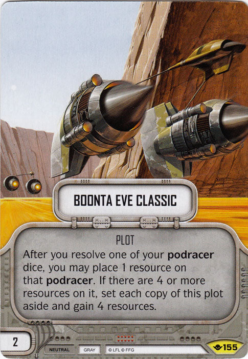 Boonta Eve Classic (WotF) Uncommon Star Wars Destiny Fantasy Flight Games
