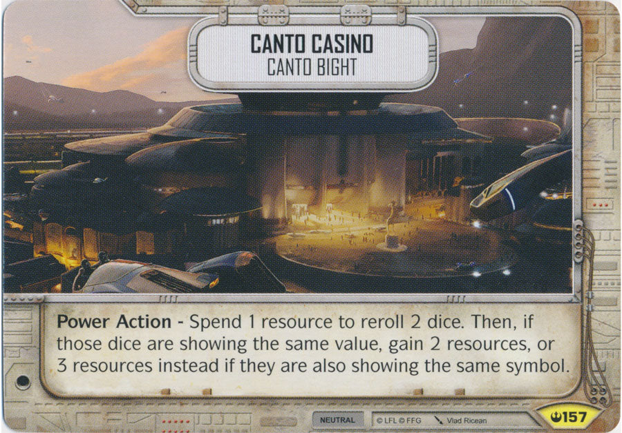 Canto Casino - Canto Bight (SOH) Uncommon Star Wars Destiny Fantasy Flight Games