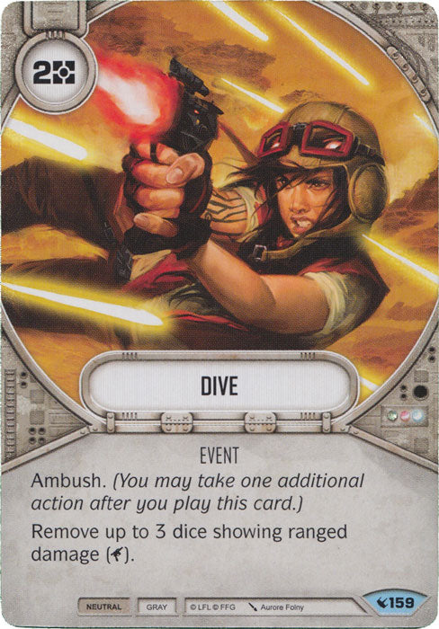 Dive (LEG) Common Star Wars Destiny Fantasy Flight Games