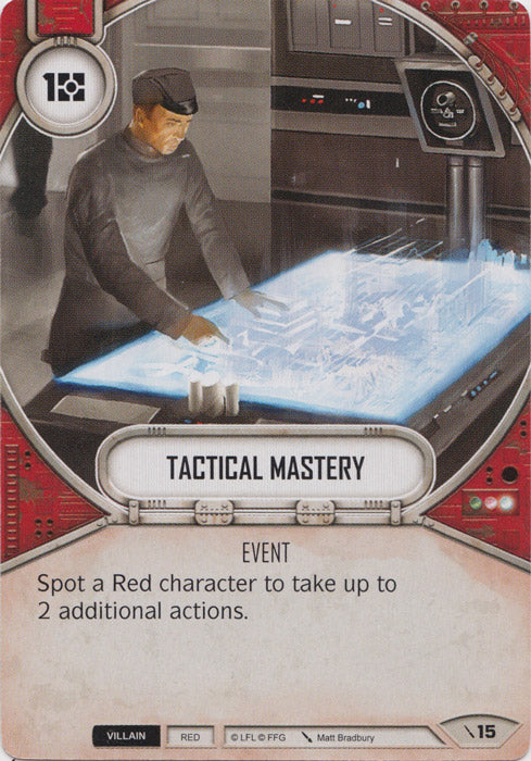 Tactical Mastery (2PG) Starter Star Wars Destiny Fantasy Flight Games