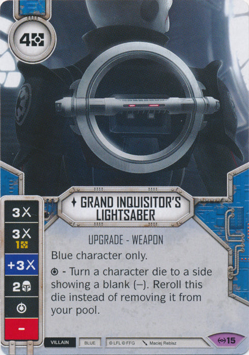 Grand Inquisitor's Lightsaber (EAW) Legendary Star Wars Destiny Fantasy Flight Games
