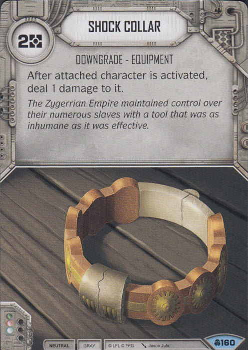 Shock Collar (CONV) Common Star Wars Destiny Fantasy Flight Games