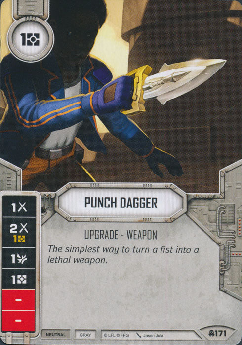Punch Dagger (CONV) Starter Star Wars Destiny Fantasy Flight Games