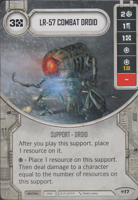 LR-57 Combat Droid (AON) Starter Star Wars Destiny Fantasy Flight Games