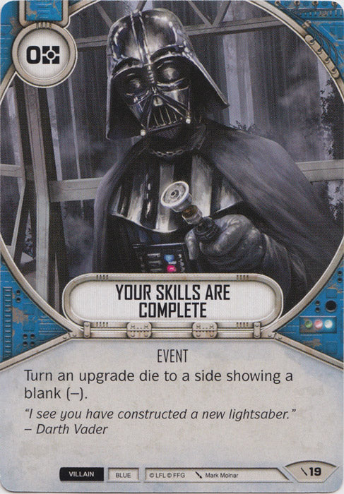 Your Skills Are Complete (2PG) Starter Star Wars Destiny Fantasy Flight Games