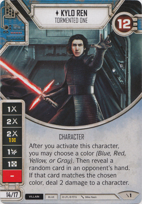Kylo Ren - Tormented One (2PG) Starter Star Wars Destiny Fantasy Flight Games