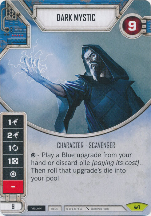 Dark Mystic (SOH) Rare Star Wars Destiny Fantasy Flight Games
