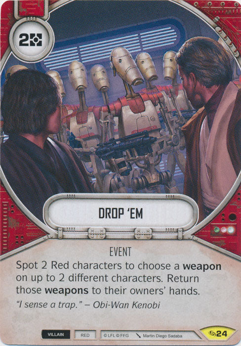 Drop 'Em (ATG) Uncommon Star Wars Destiny Fantasy Flight Games