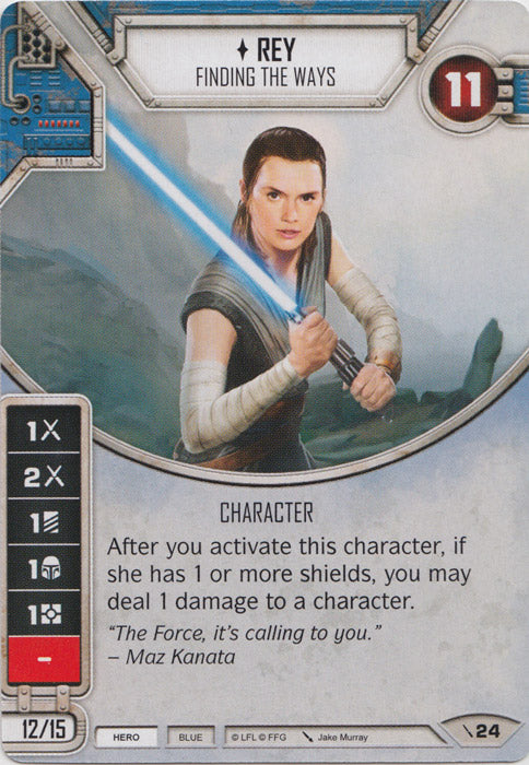 Rey - Finding the Ways (2PG) Starter Star Wars Destiny Fantasy Flight Games
