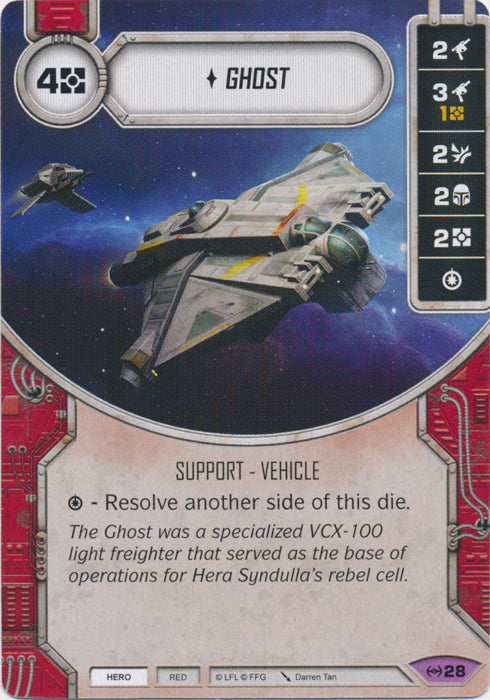 Ghost (EAW) Legendary Star Wars Destiny Fantasy Flight Games