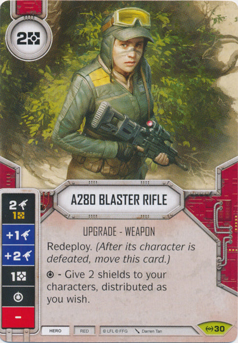 A280 Blaster Rifle (EAW) Rare Star Wars Destiny Fantasy Flight Games